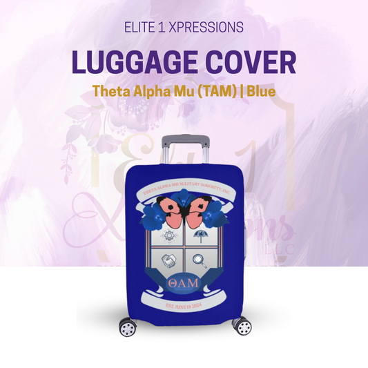 Theta Alpha Mu (TAM) Luggage Cover