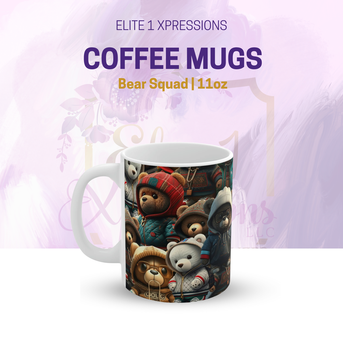 Bear Squad Ceramic Mug