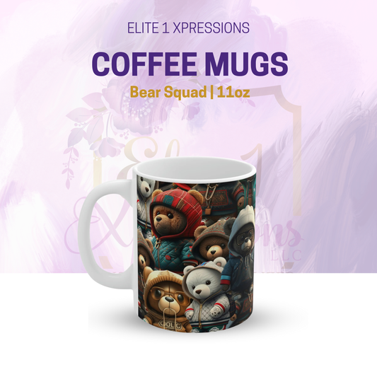 Bear Squad Ceramic Mug