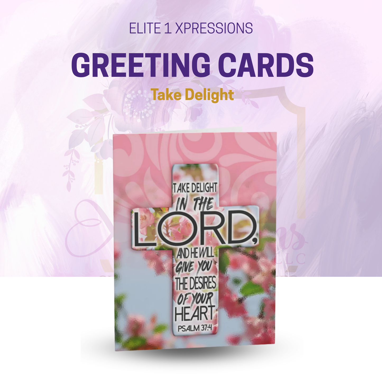 Take Delight Greeting cards (8,16, 24 pcs)