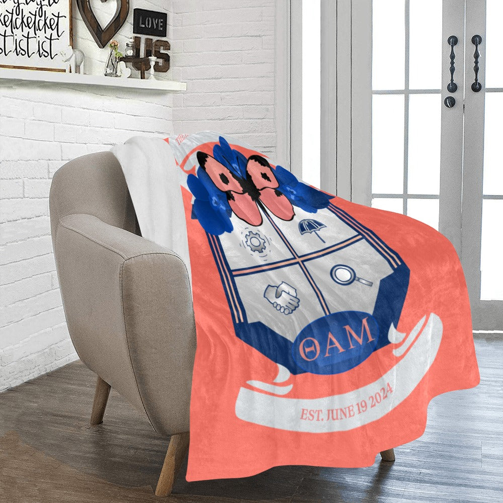 Theta Alpha Mu Fleece Blanket