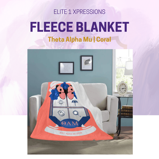 Theta Alpha Mu Fleece Blanket