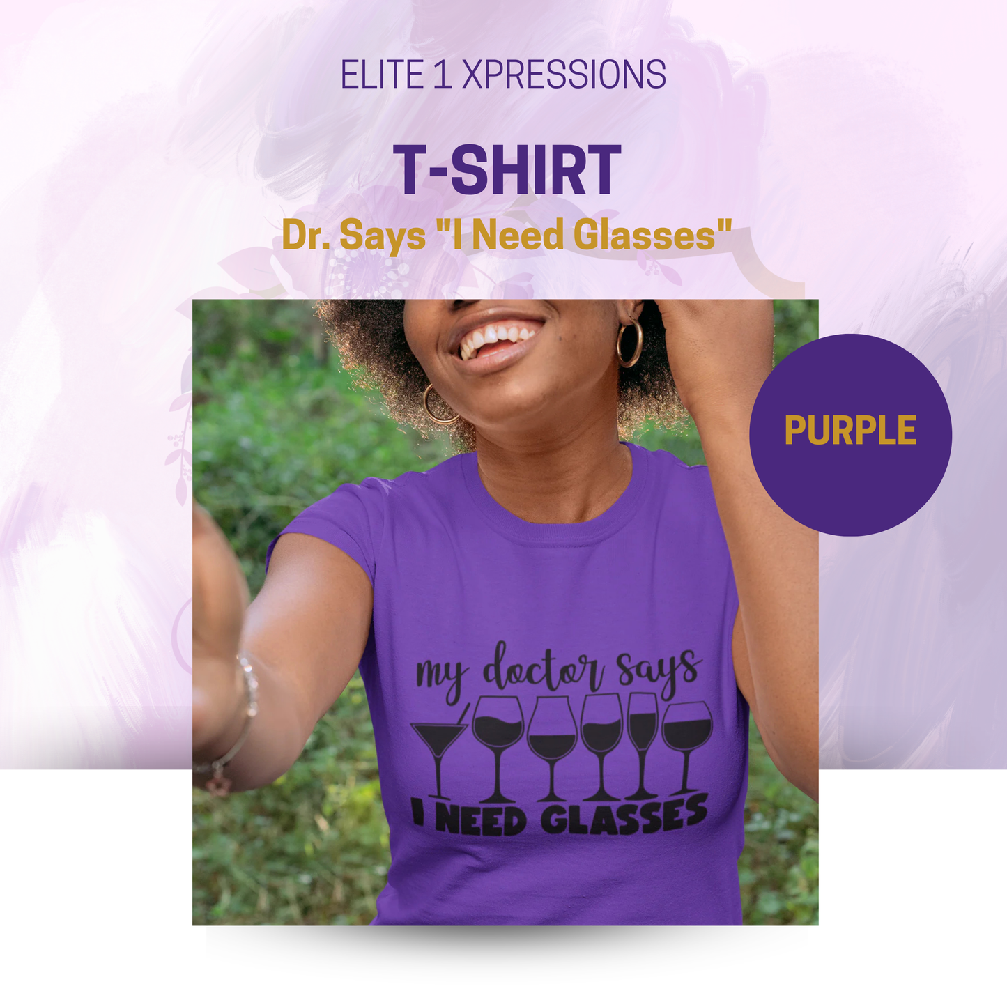 Dr. Says "I Need Glasses"