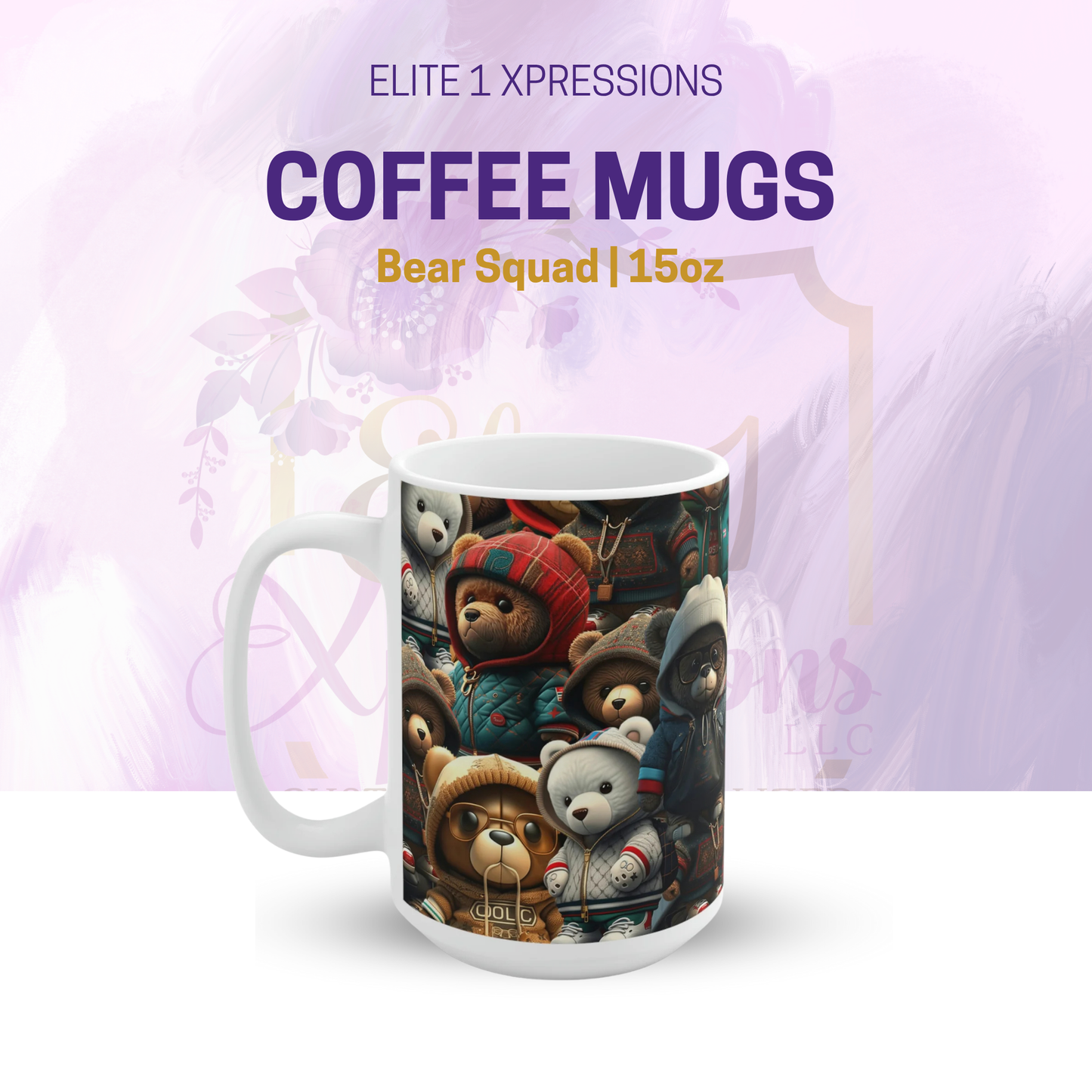 Bear Squad Ceramic Mug