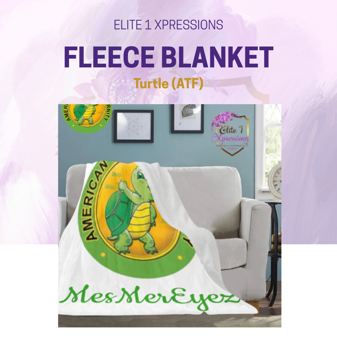 Turtle (ATF)  Fleece Blanket