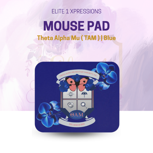 Theta Alpha Mu Mouse Pad (Blue)