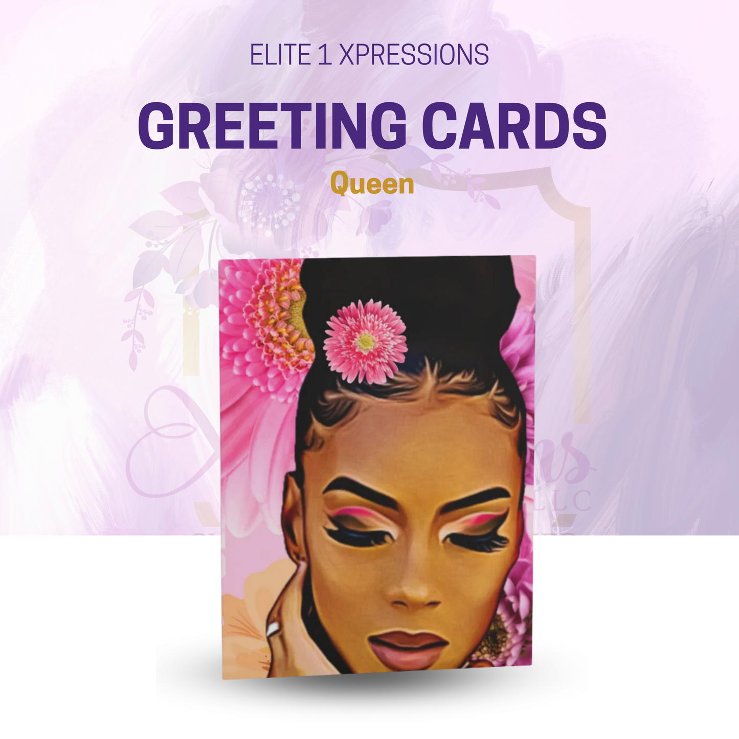 Queen Greeting cards (8, 16, 24 pcs)