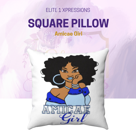 Pillow ~ Amicae Girl Square