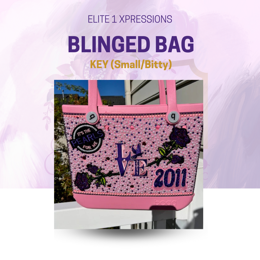 Blinged Bag ~ KEY (Small/Bitty)