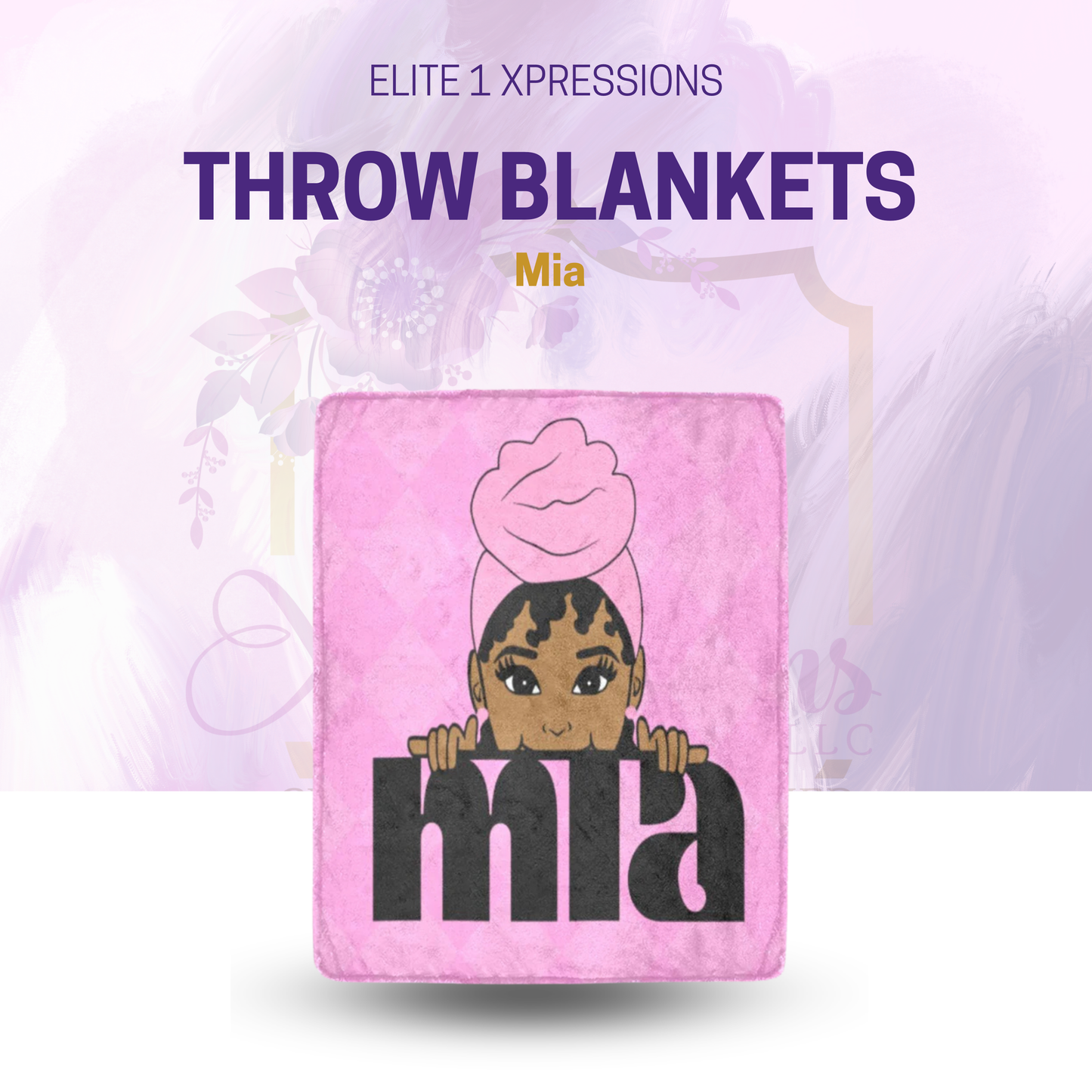 Fleece Blanket (Mia)