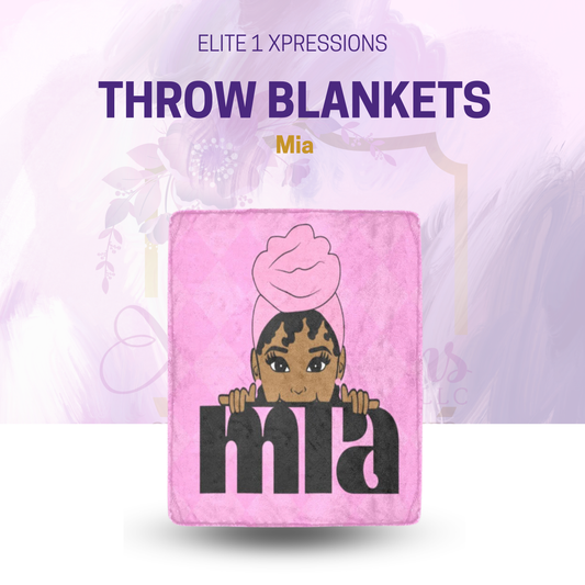 Fleece Blanket (Mia)