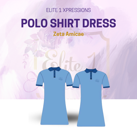 Polo Shirt Dress, Zeta Amicae