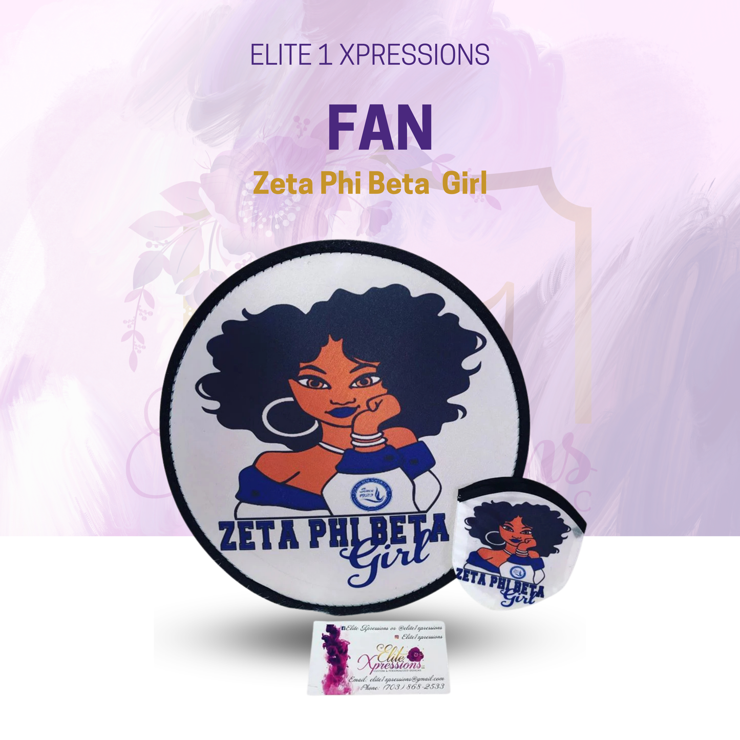 Zeta Phi Beta Girl Fan