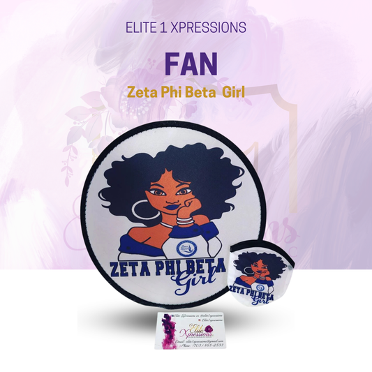 Zeta Phi Beta Girl Fan