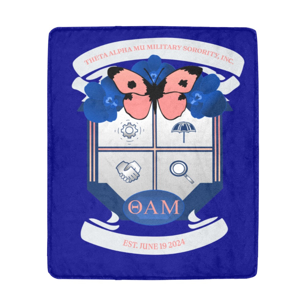 Theta Alpha Mu Fleece Blanket