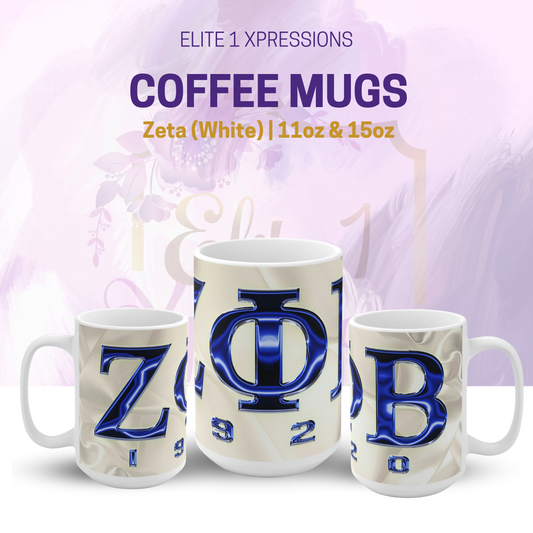 Zeta Ceramic Mug (White)