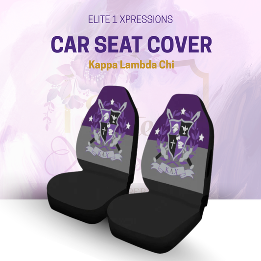 Kappa Lambda Chi (KLC) Car Seat Cover