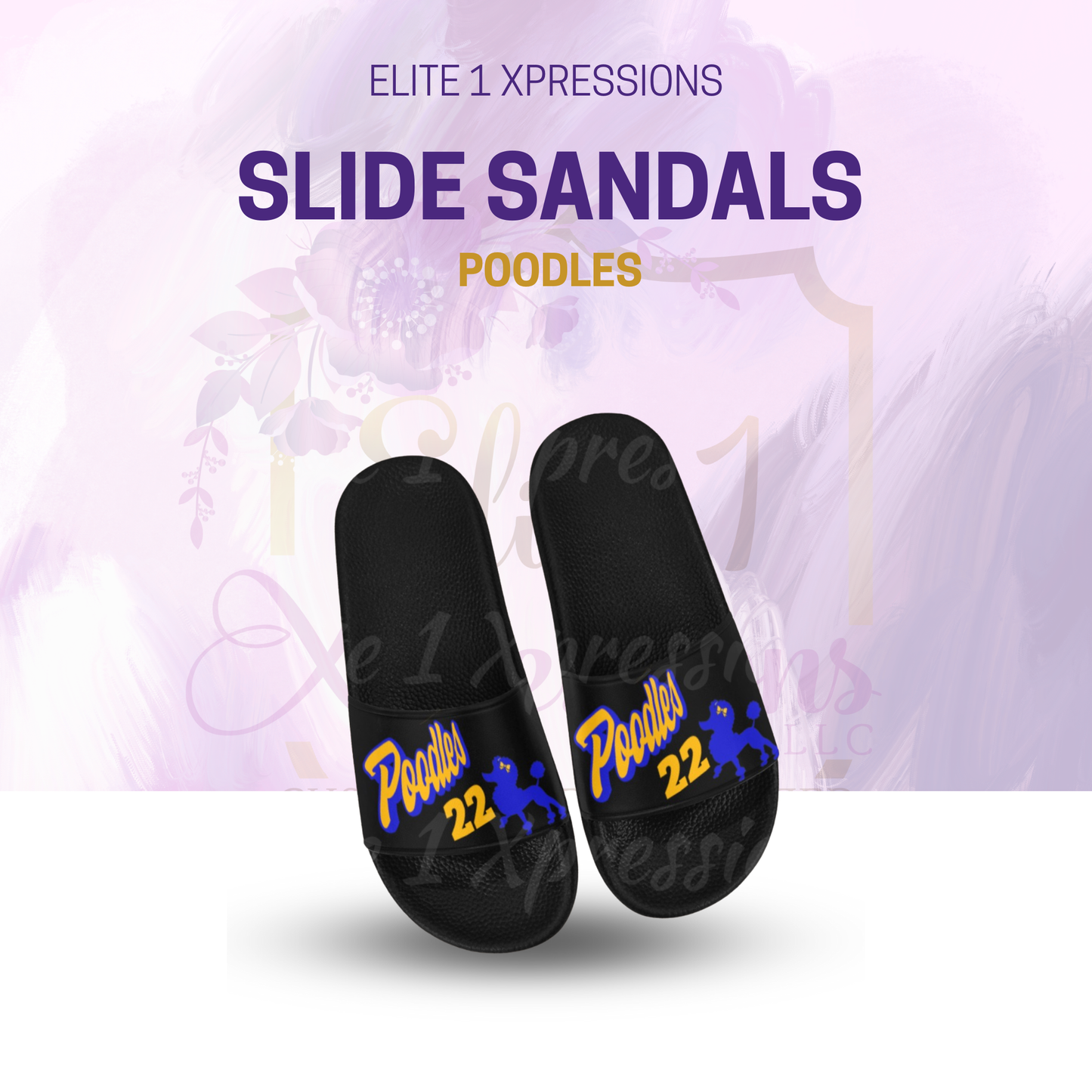 Slide Sandals ~ Sigma Gamma Rho (SGRHO)