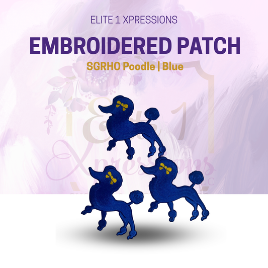 (SGRHO) Iron on/Sew on Patches, Embroidered Patch