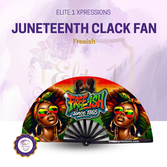 Juneteenth Clack Fan