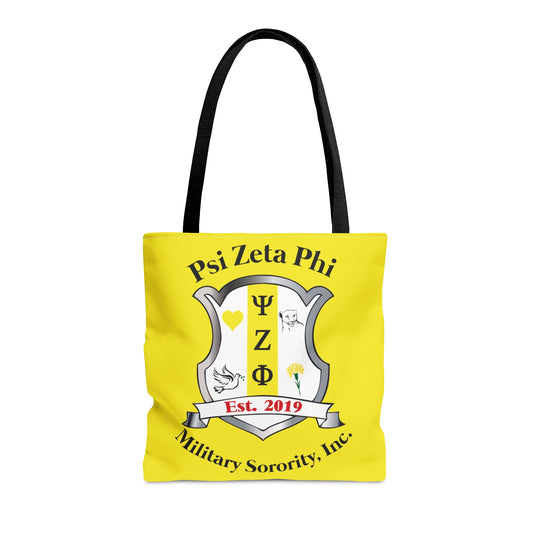 Psi Zeta Phi Tote Bag (Yellow)