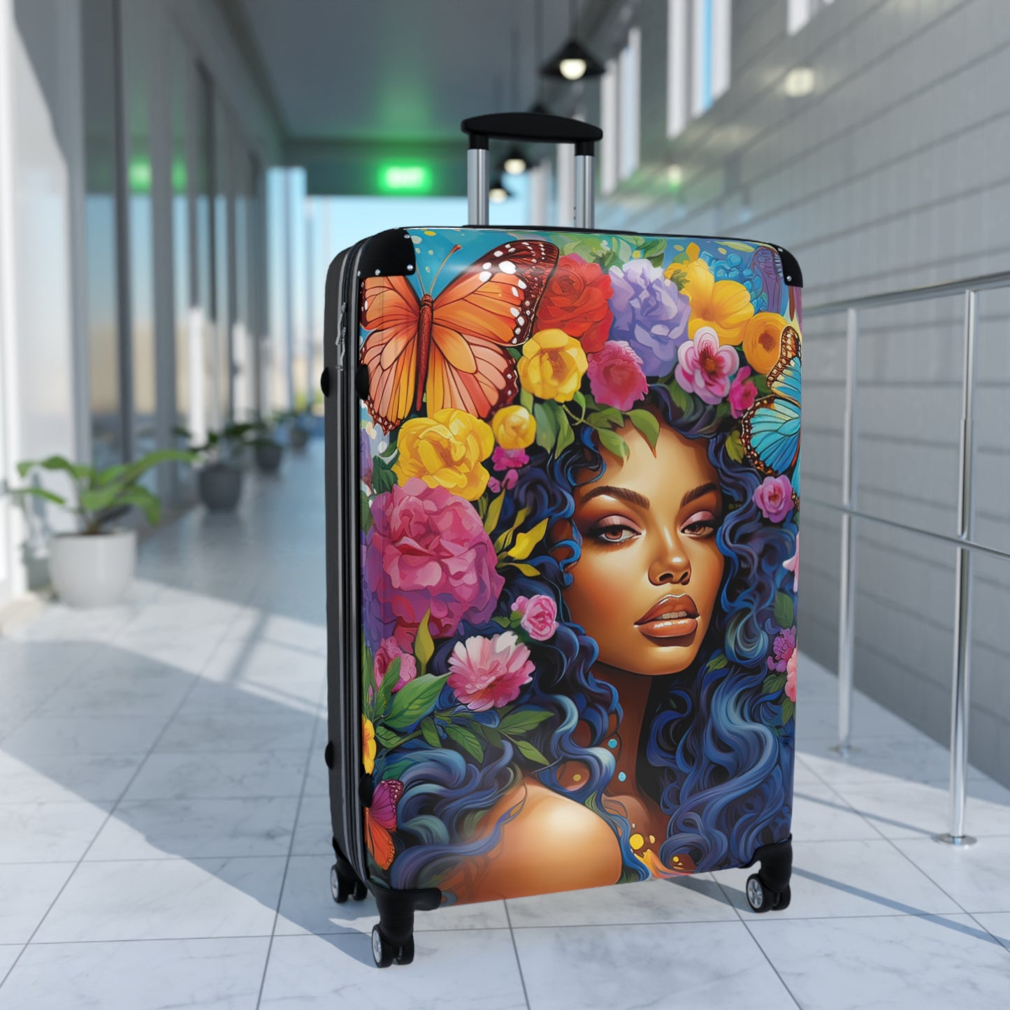 Blossoms & Butterflies Cabin Suitcase