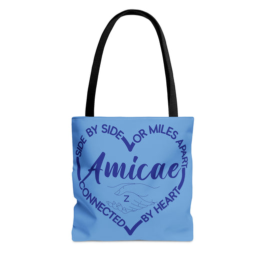 Zeta Amicae "Connected Heart" Tote Bag