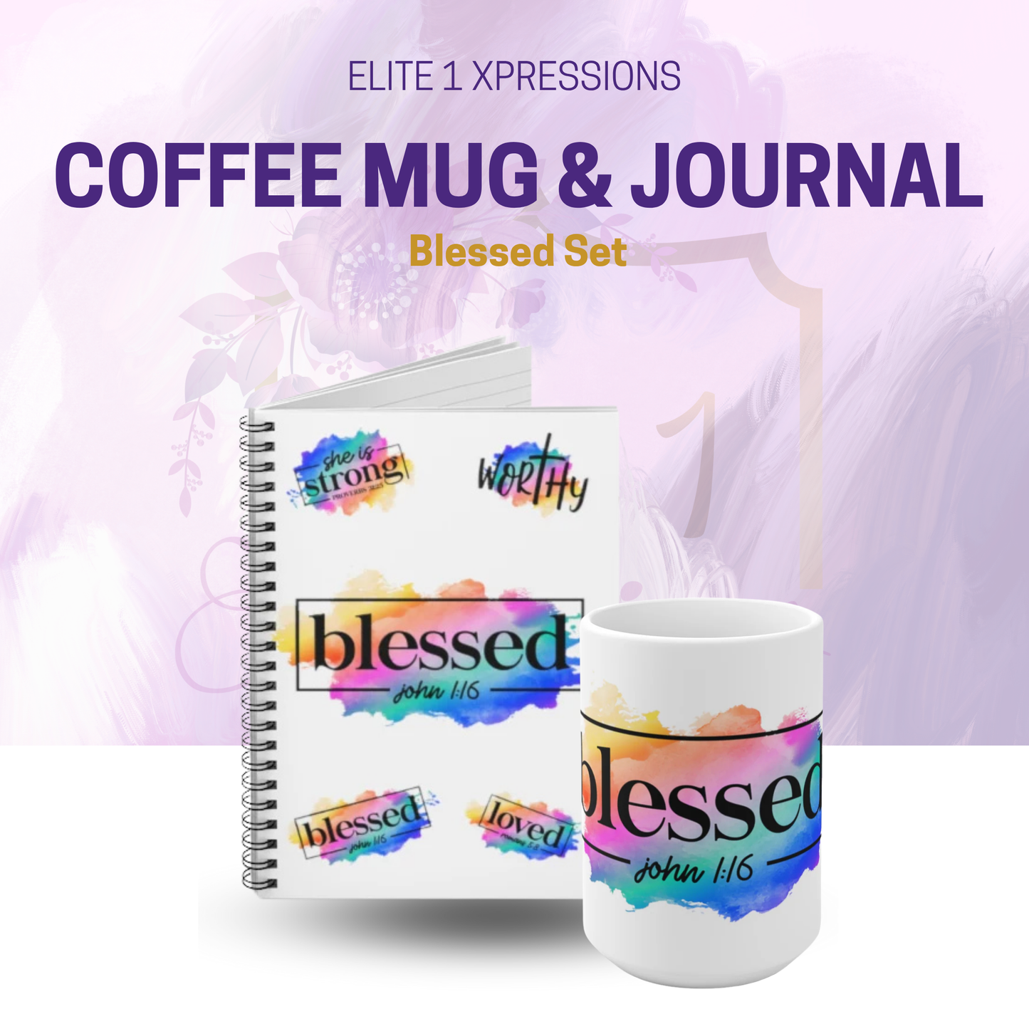 Blessed Set (Coffee mug & Journal)