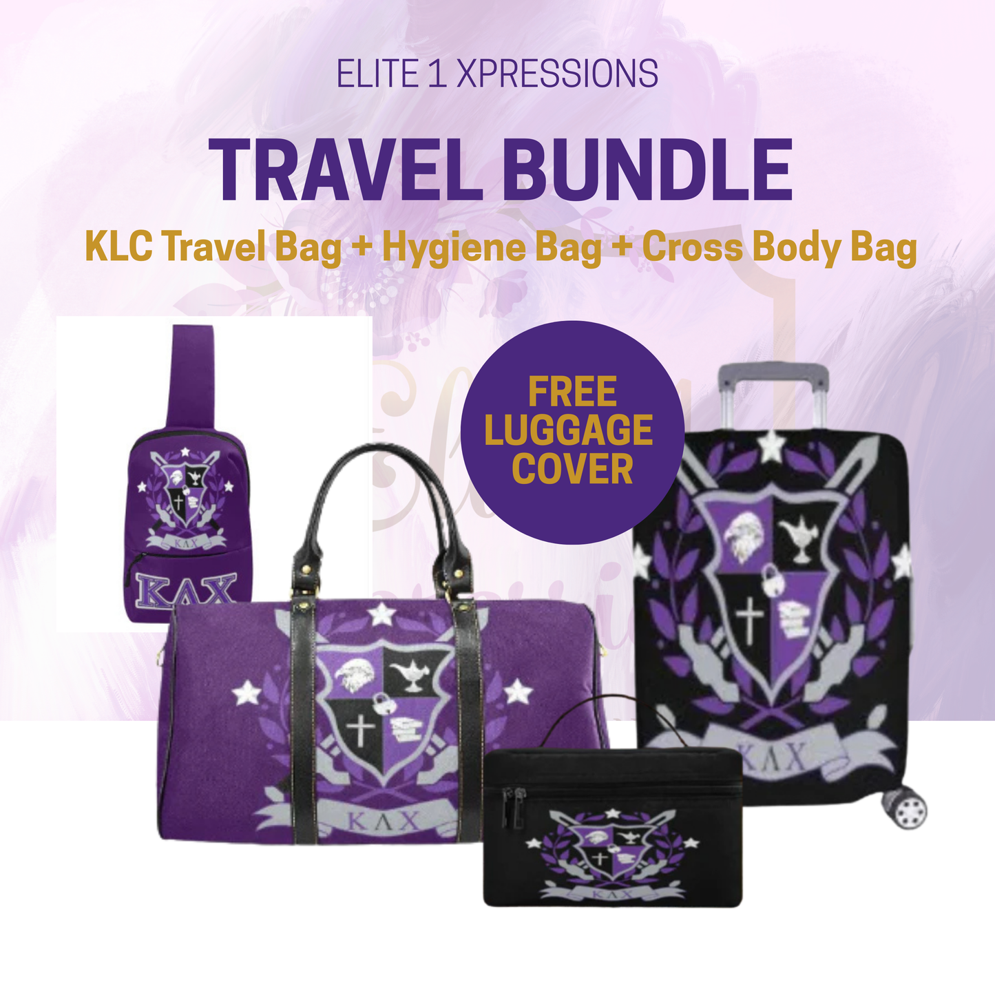 Travel Set Bundle ~ Kappa Lambda Chi