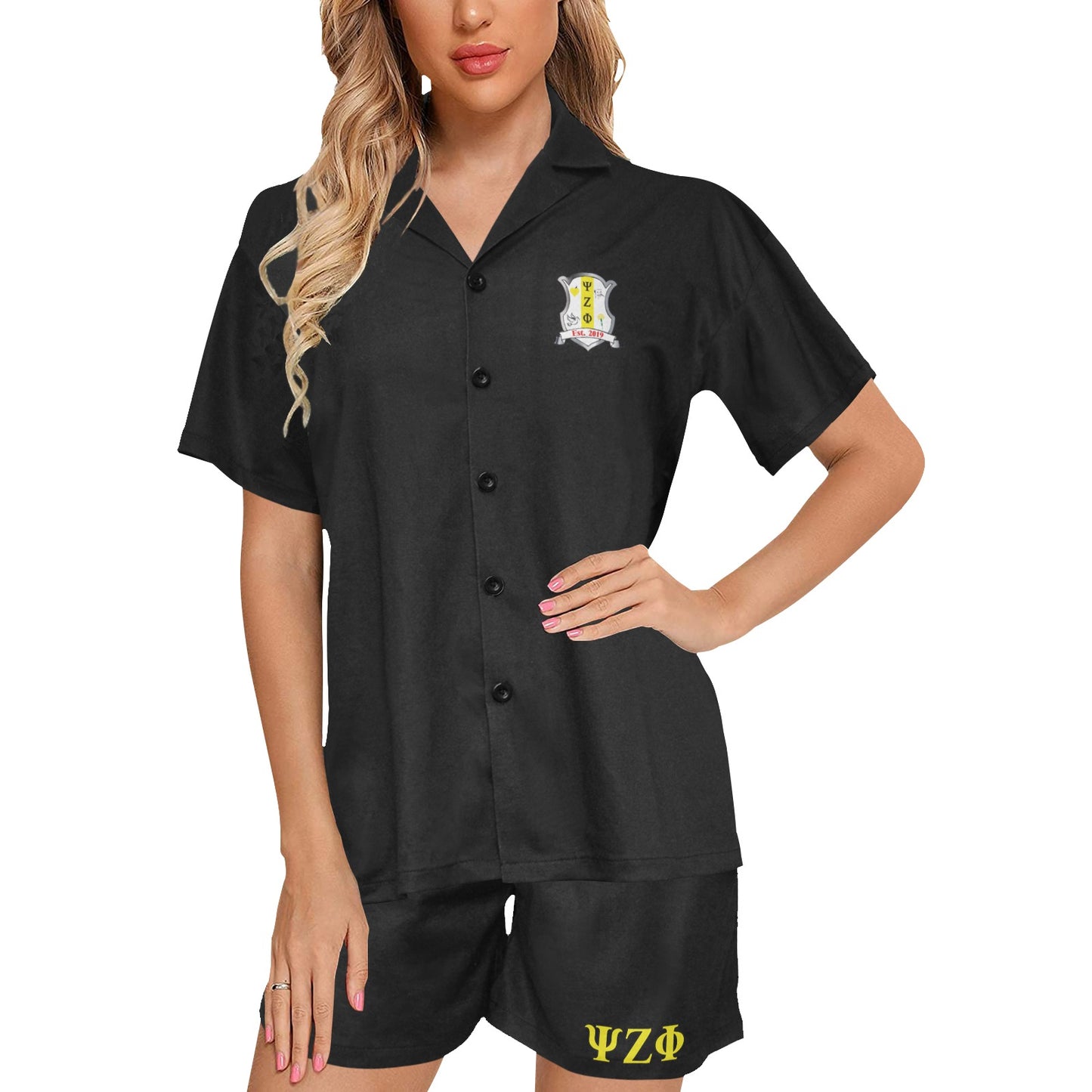 Silk Pajama Set ~ Psi Zeta Phi