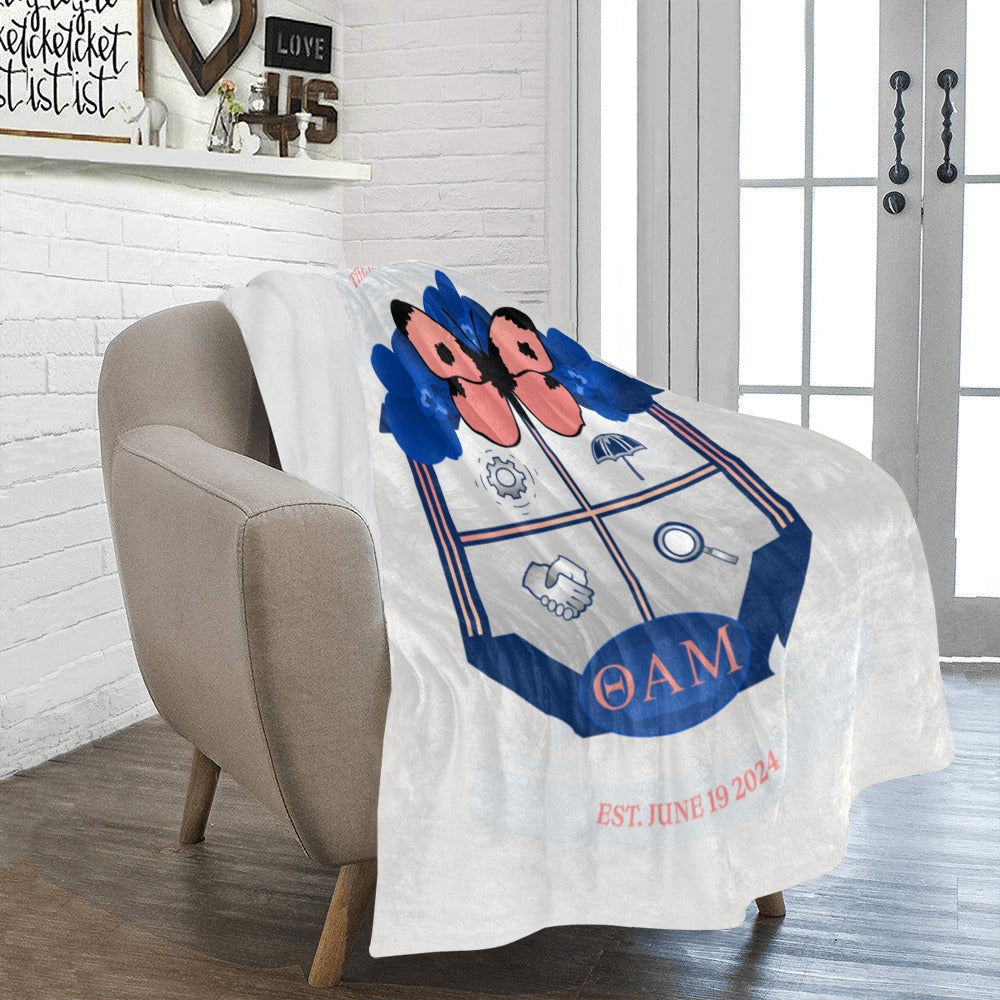 Theta Alpha Mu Fleece Blanket