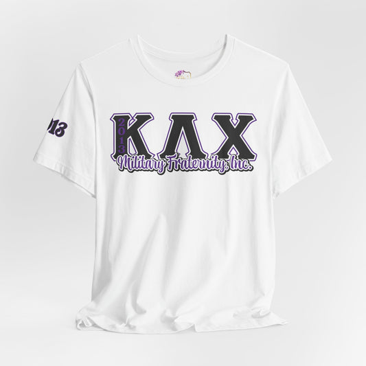 KLC "Greek Letter Design" Jersey Short Sleeve Tee