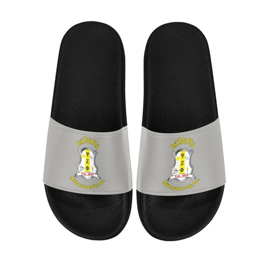 Slide Sandals ~ Psi Zeta Phi (Grey)