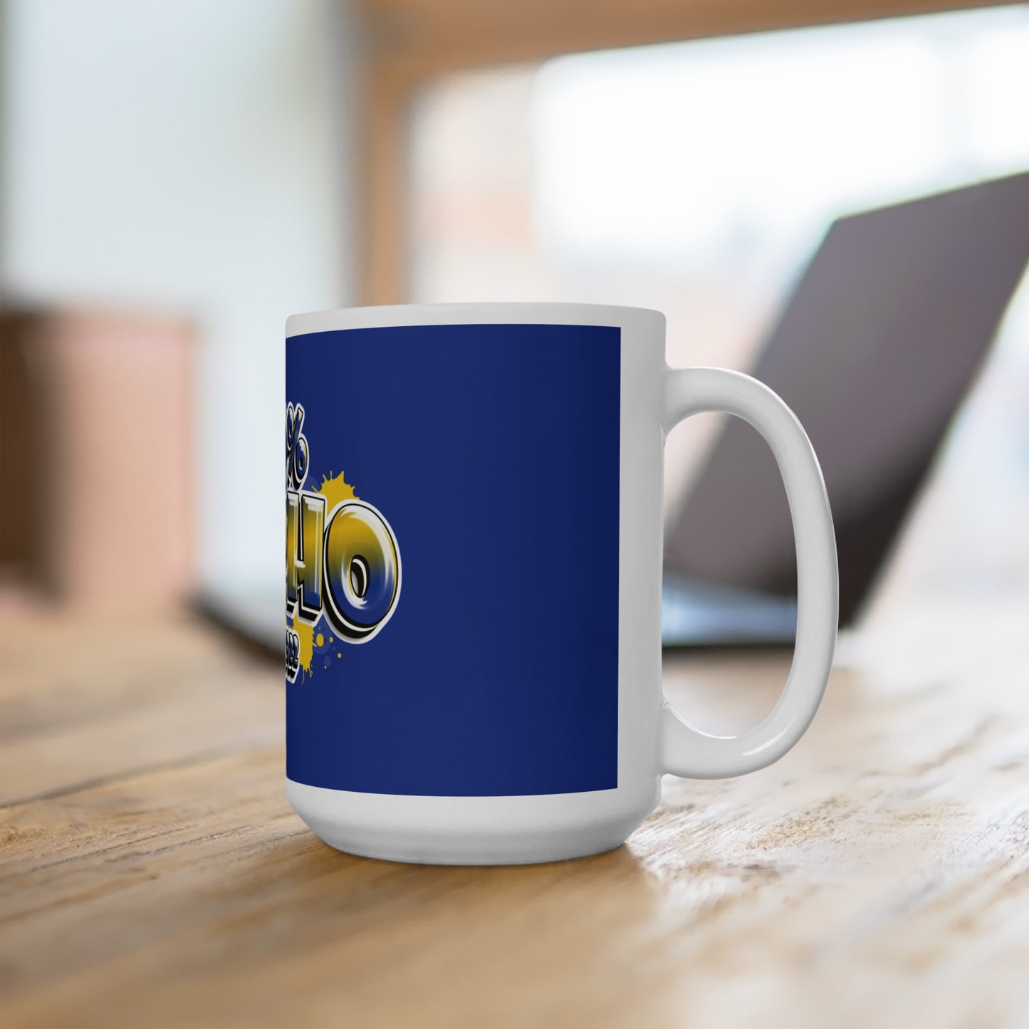 Sigma Gamma Rho "100%" Ceramic Mug