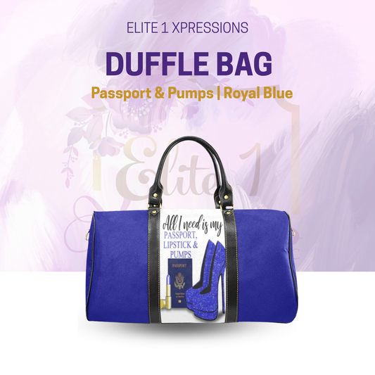 Passport & Pumps Duffle Bag