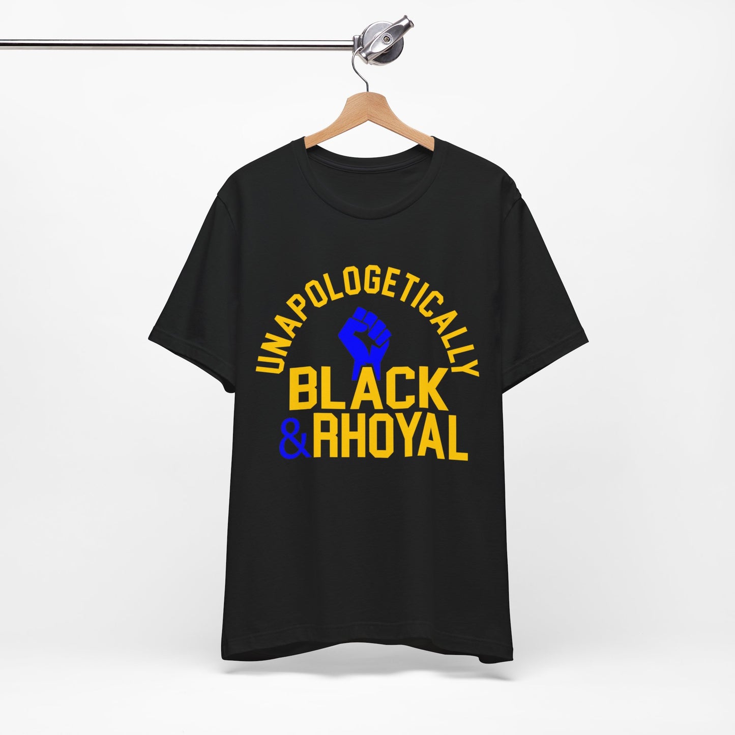 Unapologetically Black (Rhoyal) ~ Unisex Jersey Short Sleeve Tee