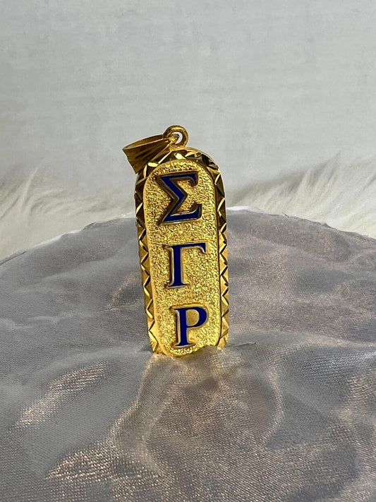 Elite Custom Greek & OES Cartouche Charm