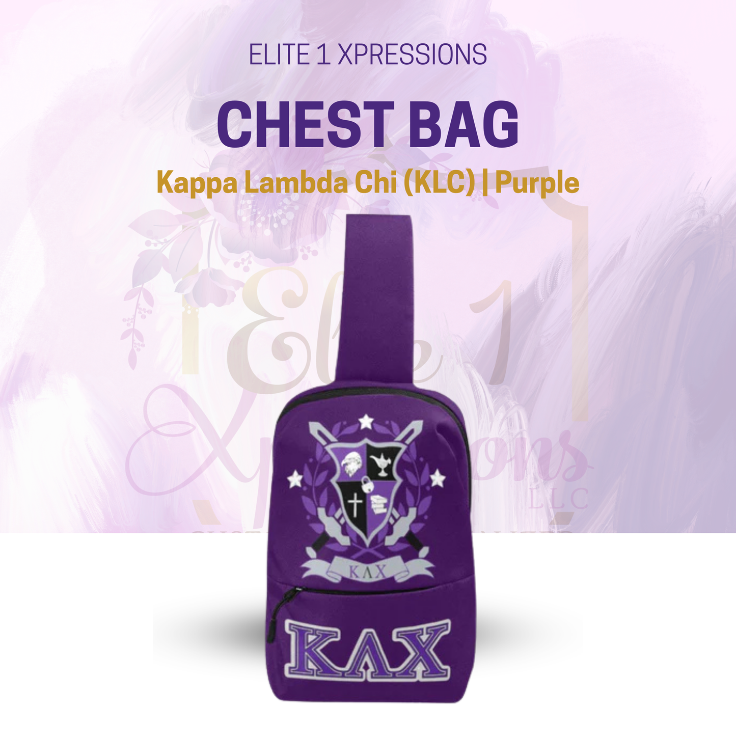 Chest Bag ~ Kappa Lambda Chi (KLC)