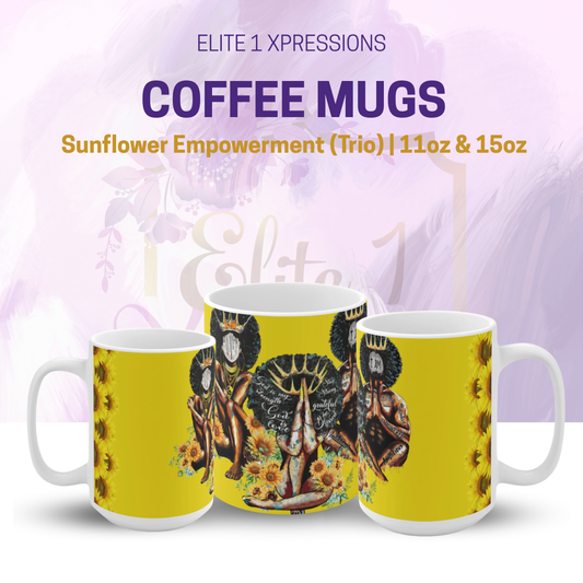 Sunflower Empowerment (Trio) Ceramic Mug