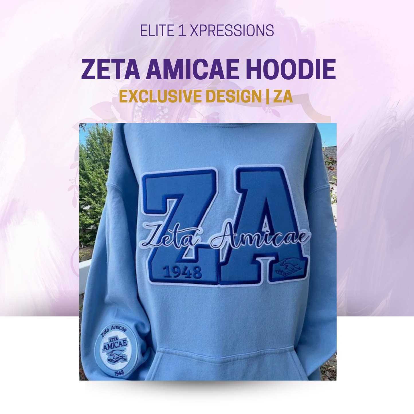 Zeta Amicae Hoodie – Exclusive Design