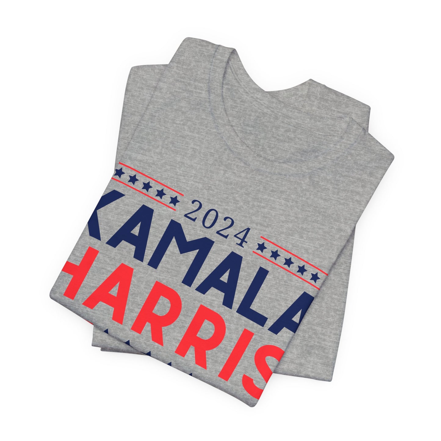 Kamala Harris "Let's Finish the Job" v2 ~ Unisex Jersey Short Sleeve Tee