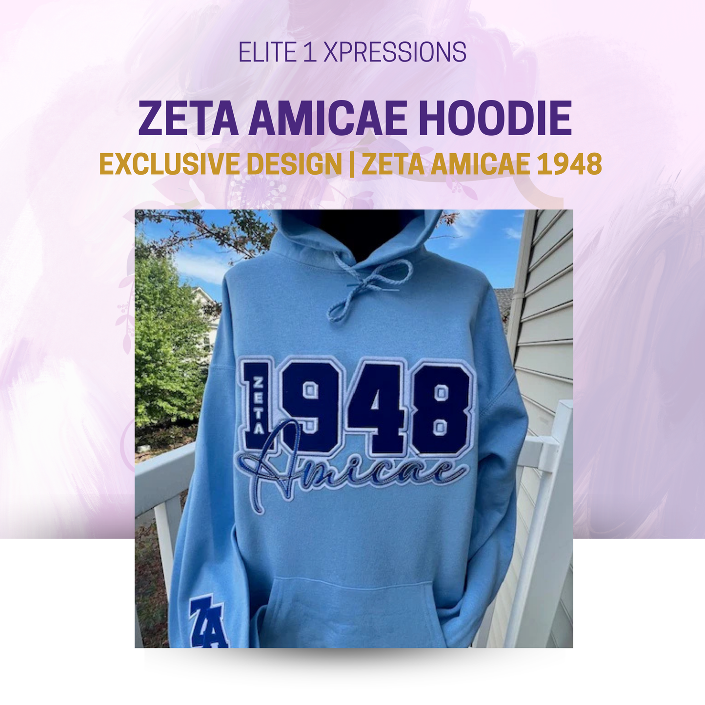 Zeta Amicae Hoodie – Exclusive Design