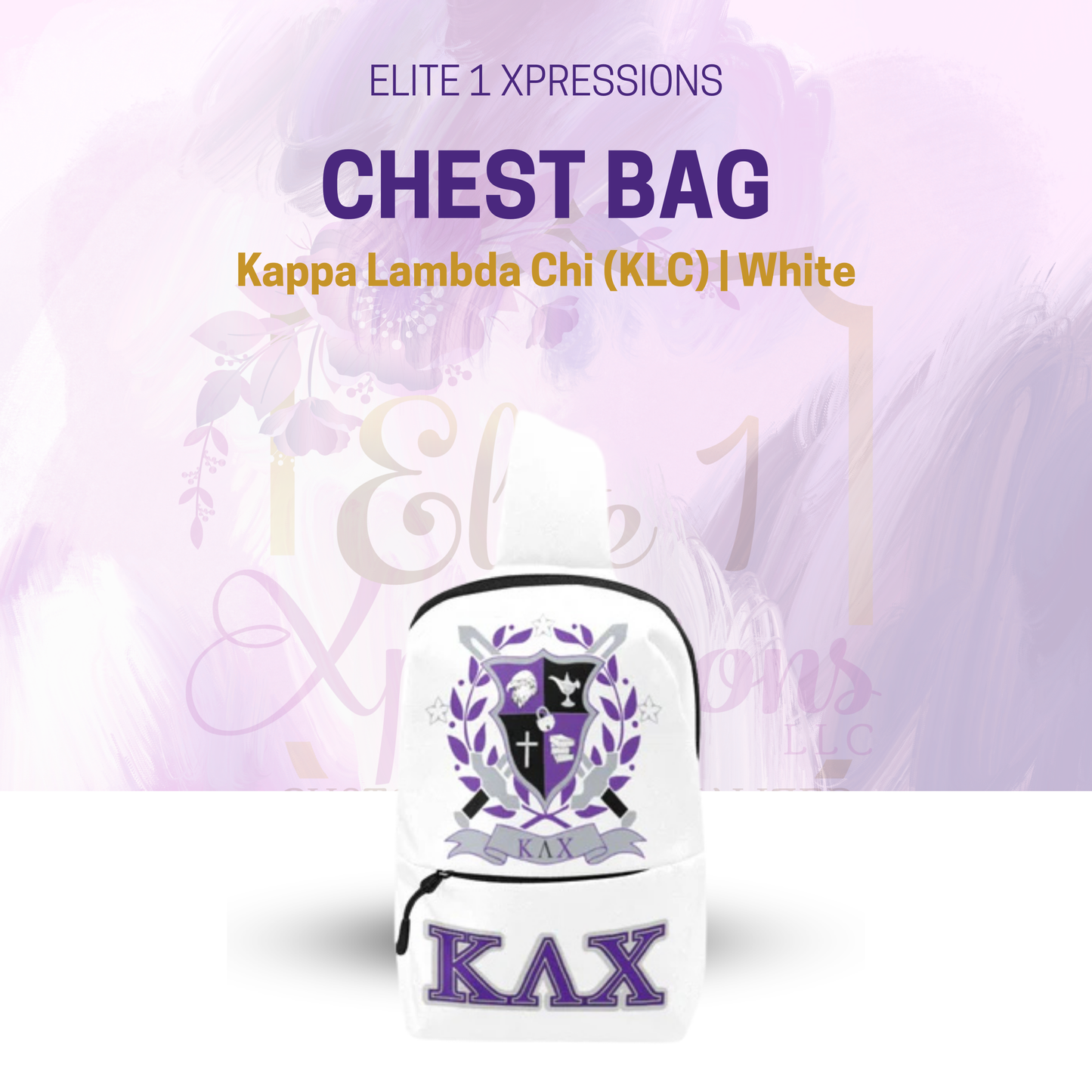Chest Bag ~ Kappa Lambda Chi (KLC)