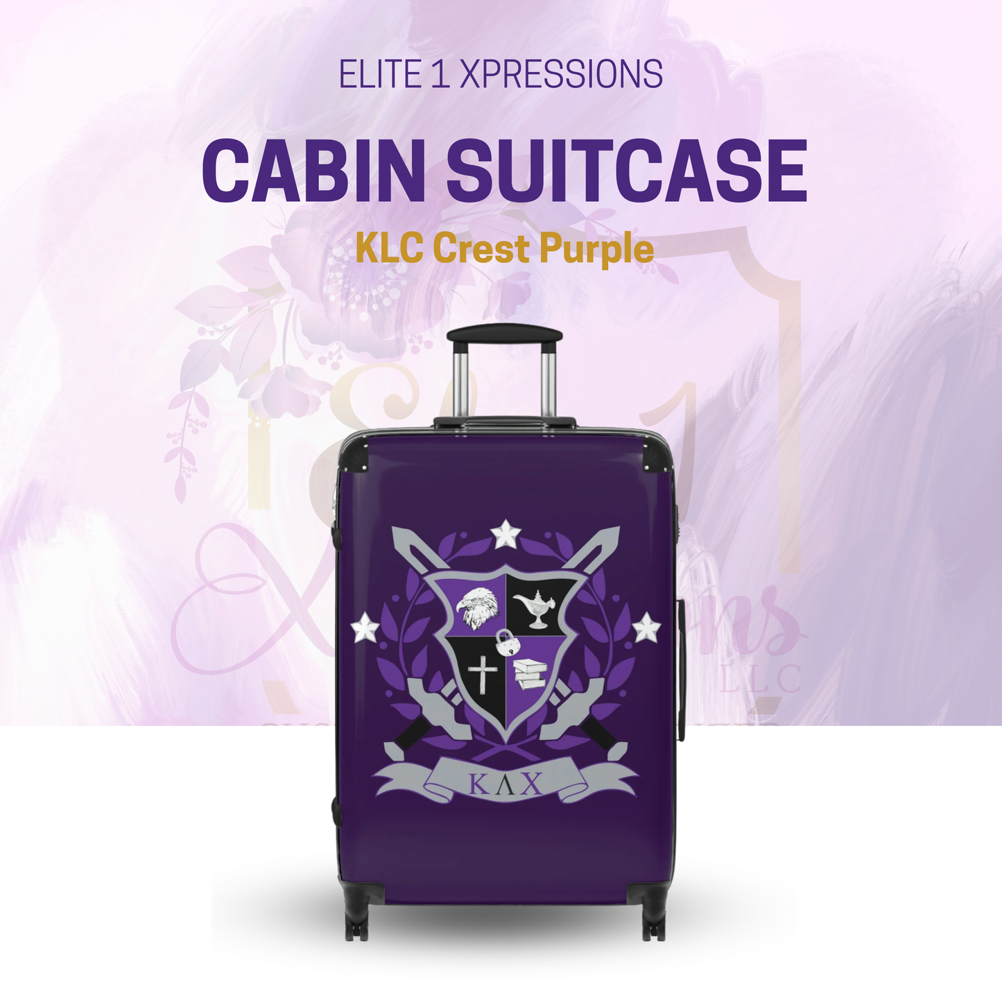 Kappa Lambda Chi (KLC)  Luggage Cover