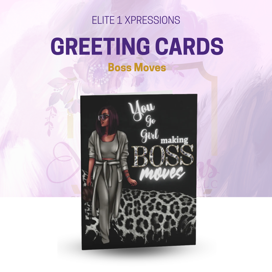Boss Moves Greeting cards (8, 16, 24 pcs)