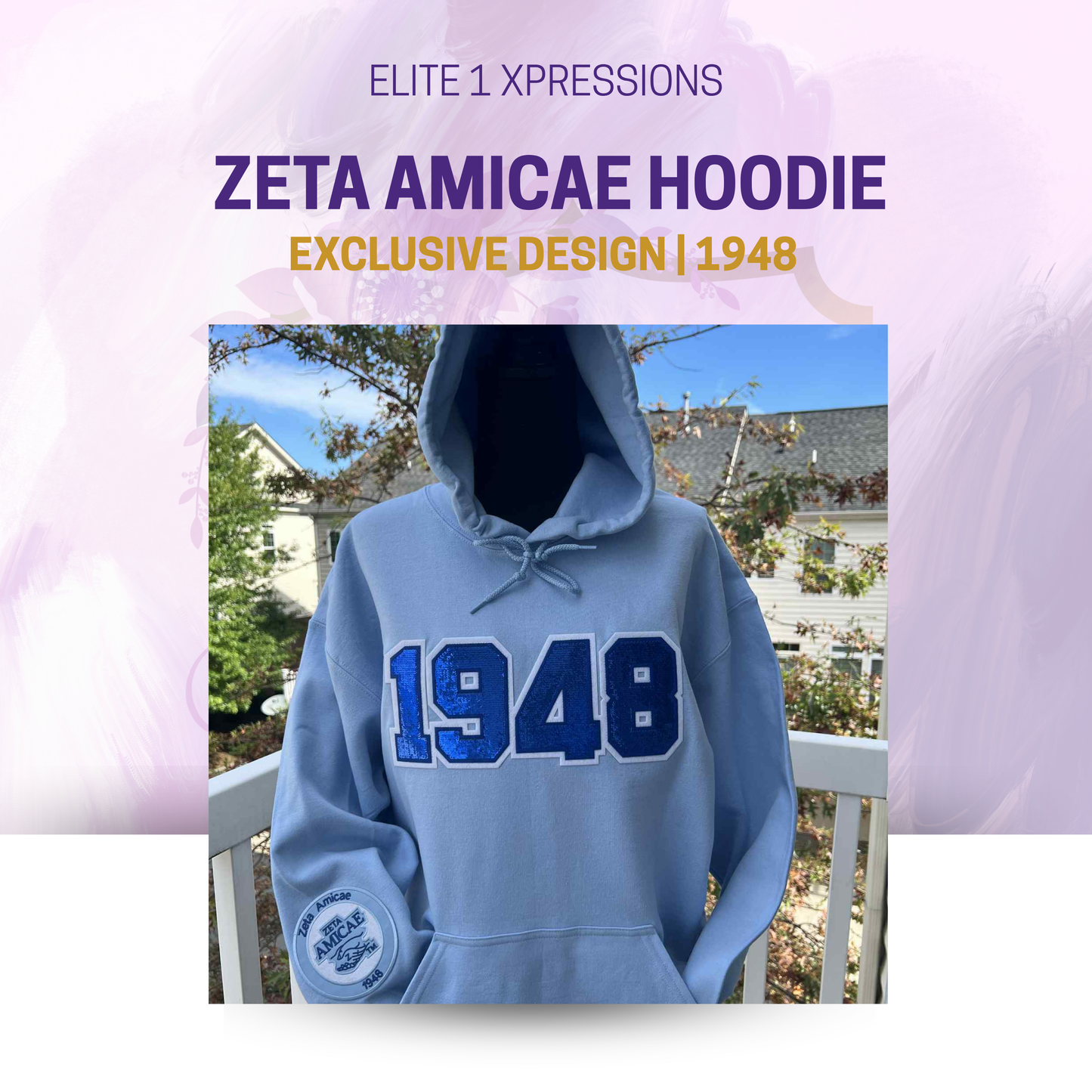 Zeta Amicae Hoodie – Exclusive Design