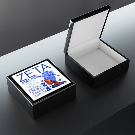 Jewelry Box ~ Zeta Amicae Wraps, Words & Butterflies