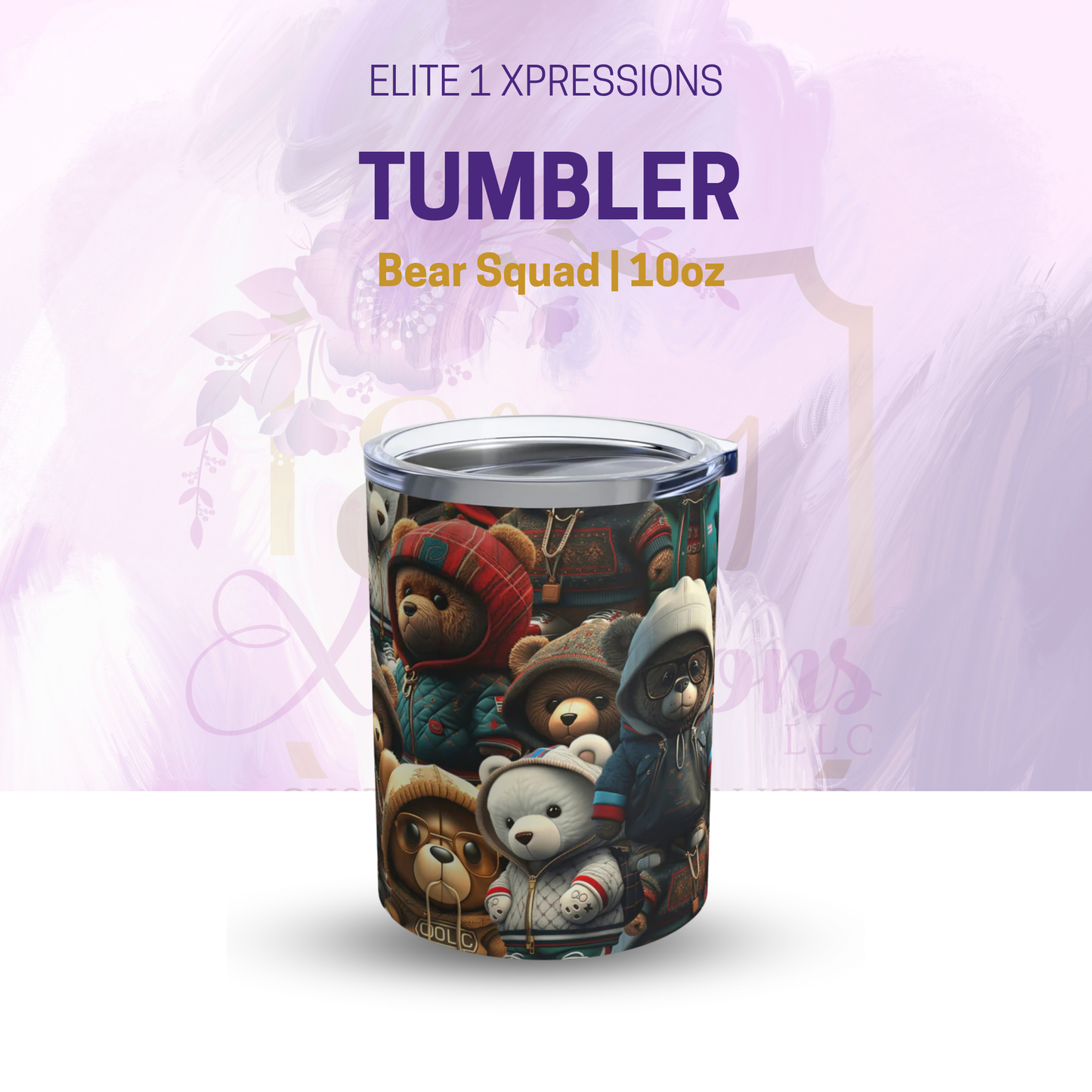 Bear Squad Tumbler 10oz