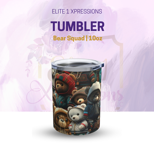 Bear Squad Tumbler 10oz