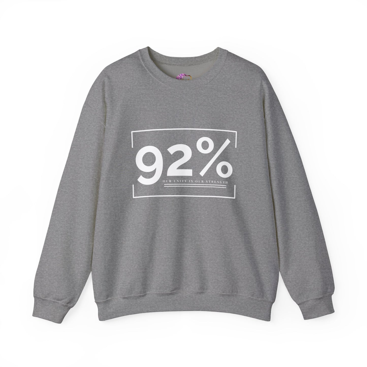 92% Women Crewneck Sweatshirt